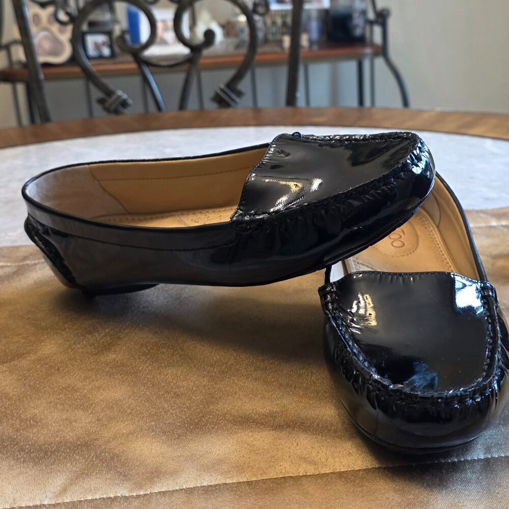 Black ME TOO loafers